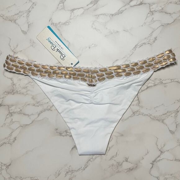 BS06 BEACH BUNNY Kira Skimpy Bottoms SZ XL $110 - Picture 14 of 14